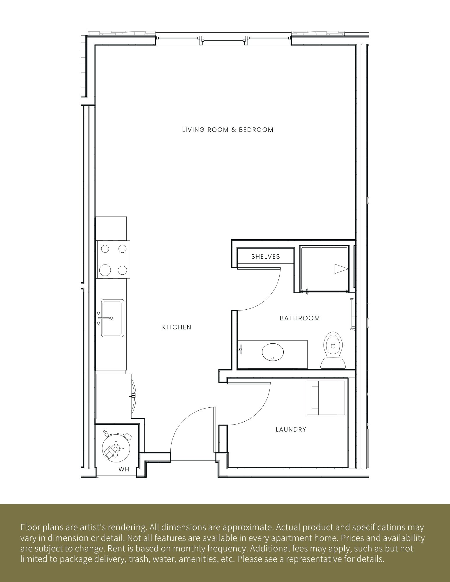 Floor plan layout diagram for S1